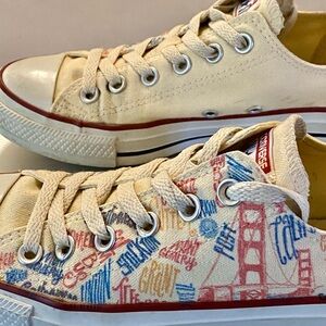 Converse All-Star San Francisco special edition women’s 7.5, (men’s 5.5)